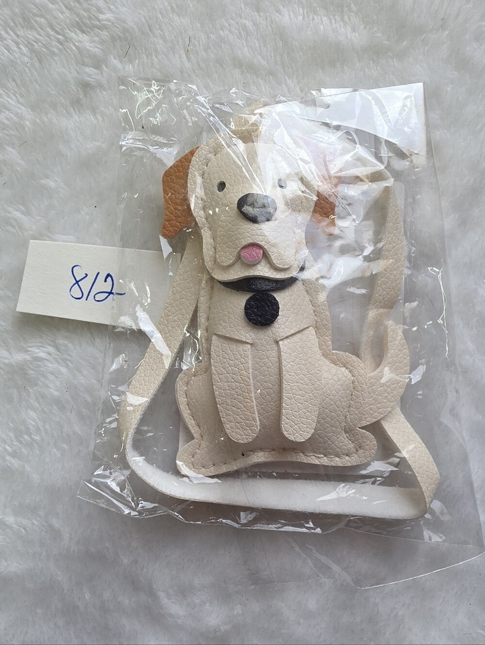 Labrador Vegan Leather Dog Bag Purse Backpack Charm - Picture 4 of 4